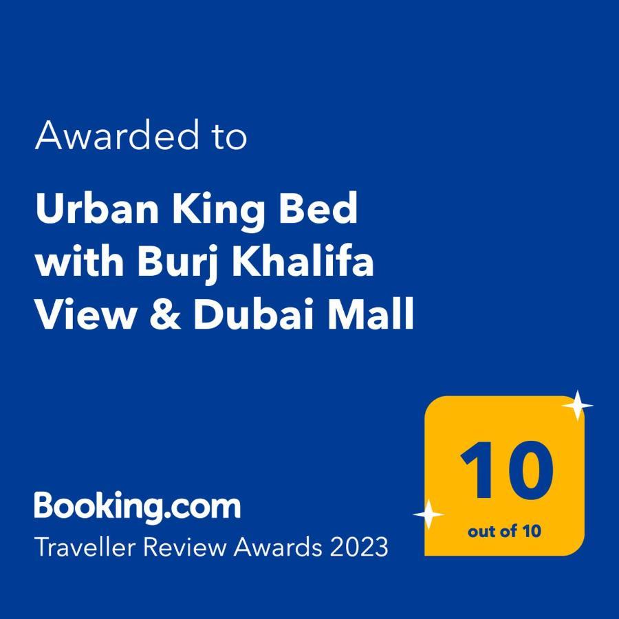 Urban King Bed With Burj Khalifa View & Dubai Mall Extérieur photo